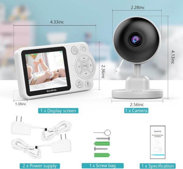 Baby Monitor 2.8 inch - Image 2