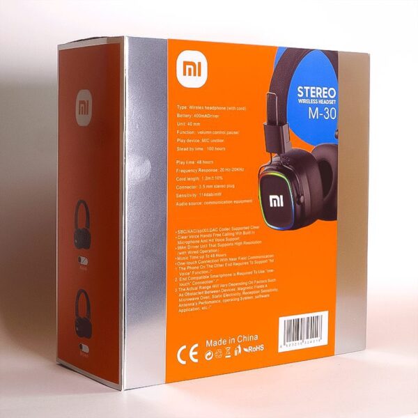 MI M-30 EXTRA BASS STEREO WIRELESS HEADSET - Image 4