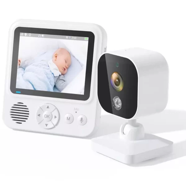 Baby Monitor 2.8 Inch Video Wireless 2 Way Talk IPS Screen Lullaby Night Vision